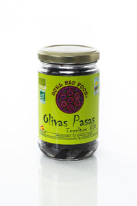 Olives noires séchées "Pasas" Biologiques 170grs