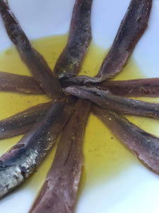 Anchois de Cantabrie à l'huile d'olive vierge extra